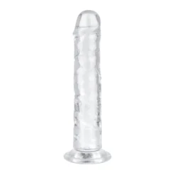 Dildo en gel sans testicules - 16 cm