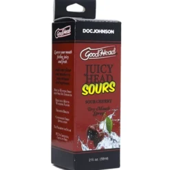 Doc Johnson - GoodHead Juicy Head Dry Mouth Spray Sour - Cerise - 60 ml