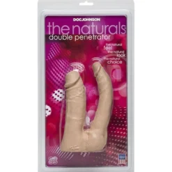 Doc Johnson - The Naturals Double Gode - Beige