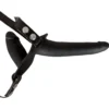 Double sangle en silicone noir