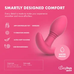 EasyConnect - Plug anal vibrant Axel contrôlé par application