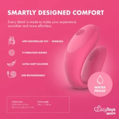 EasyConnect - Vibromasseur pour couples Orio contrôlé par application