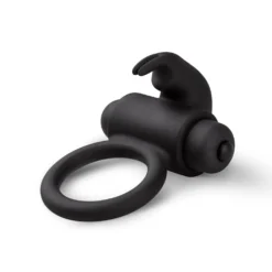EasyToys - Cockring avec stimulateur clitoridien - Noir