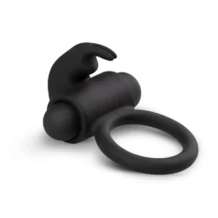 EasyToys - Cockring avec stimulateur clitoridien - Noir