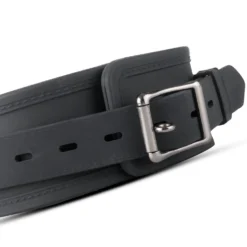 EasyToys - Collier, laisse et pinces à tétons en silicone - Noir
