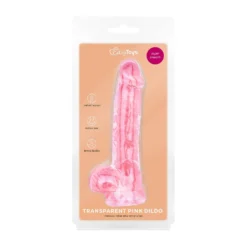 EasyToys Dildo - Gode Jelly avec Testicules - 13,5 cm