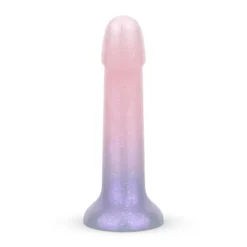 EasyToys - Dildo souple pailleté 