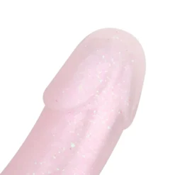 EasyToys - Dildo souple pailleté 