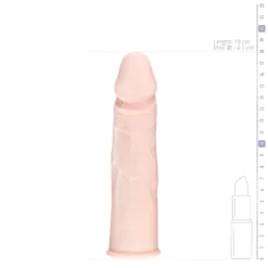 EasyToys - Extender Sleeve - Gaine à penis - Couleur chair