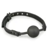 Easytoys Fetish - Bâillon avec balle en silicone - Noir