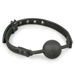 Easytoys Fetish - Bâillon avec balle en silicone - Noir
