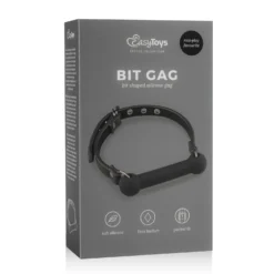 Easytoys Fetish - Bâillon avec mors en silicone - Noir