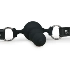 Easytoys Fetish - Bâillon à balle avec perles en silicone