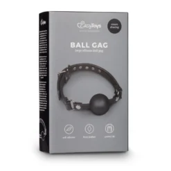 Easytoys Fetish - Bâillon à balle avec grande balle en silicone
