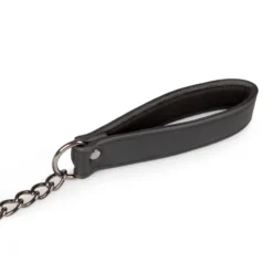 Easytoys Fetish - Collier fétichiste avec laisse - Noir