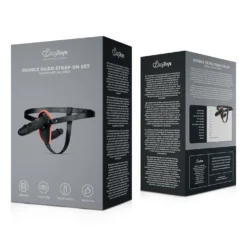 Easytoys Fetish - Ensemble Double Gode-Ceinture - Noir