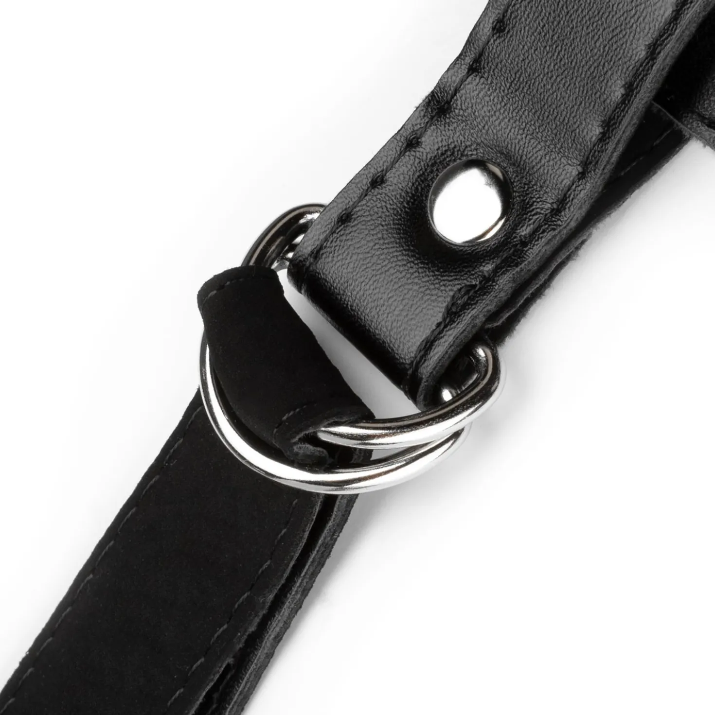 Easytoys Fetish - Ensemble Double Gode-Ceinture - Noir