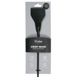 EasyToys - Fetish Fouet Long en Cuir - Noir
