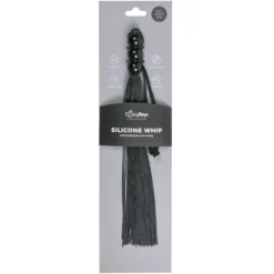 Easytoys Fetish - Fouet noir en silicone