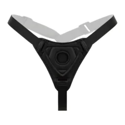 Easytoys Fetish - Gode ceinture avec harnais - Courbé