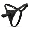 Easytoys Fetish - Gode ceinture harnais en silicone - Noir