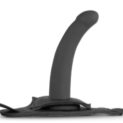 Easytoys Fetish - Gode ceinture lisse - Noir