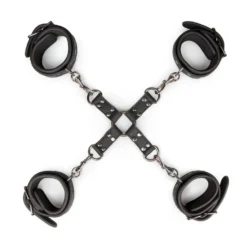 Easytoys Fetish - Hogtie With Hand and Anklecuffs - Noir