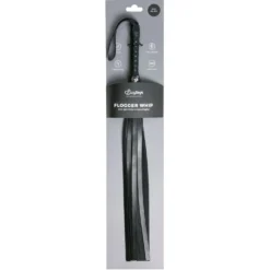 Easytoys Fetish - Petit martinet en cuir - Noir