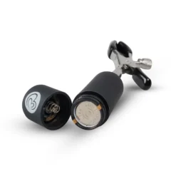 Easytoys Fetish - Pinces à tétons avec balles vibrantes