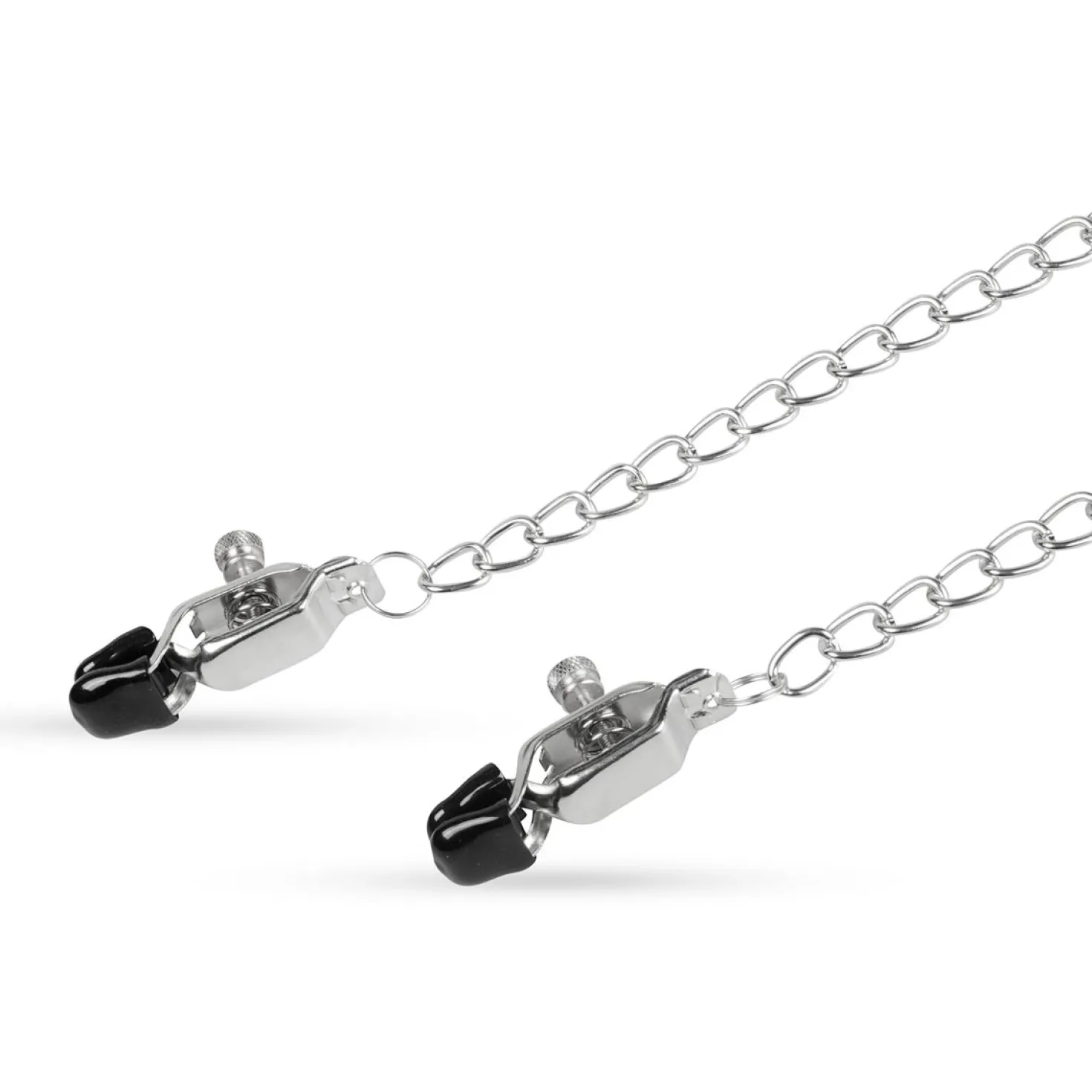 Easytoys Fetish - Pinces à tétons grandes avec chaîne