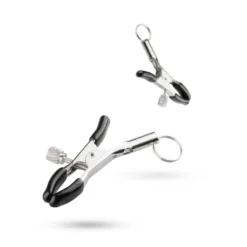 Easytoys Fetish - Pince à vis avec anneau de fixation
