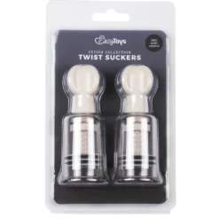 Easytoys Fetish - Set de ventouses tétons & clitoris - Transparent
