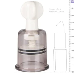 Easytoys Fetish - Tepelzuigers 2 Stuks - Medium