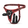 Easytoys Fetish - Triple Dildo Strap-On Harness