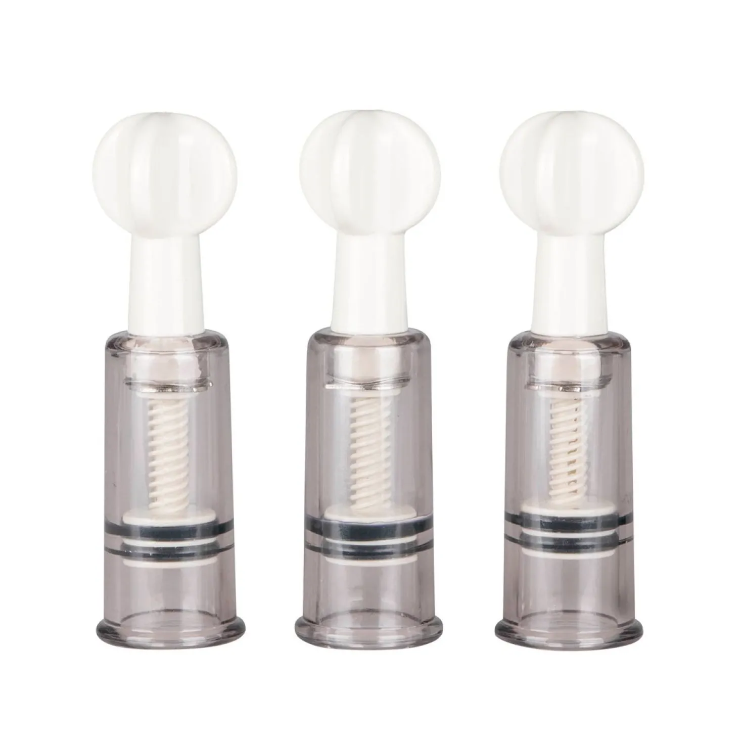 Easytoys Fetish - Ventouses pour clitoris et tétons - 3 pièces