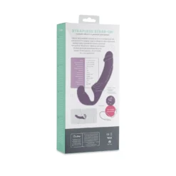 EasyToys - Gode-ceinture vibrant sans harnais - Violet