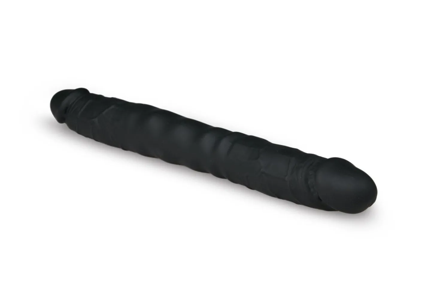 EasyToys - Godemichet à double extrémité de 30 cm - Noir