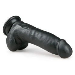 EasyToys - Godemichet réaliste de 20 cm - Noir