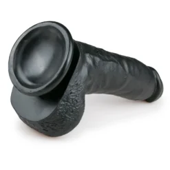 EasyToys - Godemichet réaliste de 20 cm - Noir