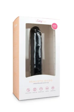 EasyToys - Gode réaliste de 28,5 cm - Noir
