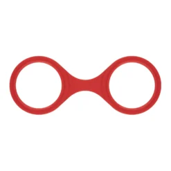 EasyToys - Menottes flexibles en silicone - Rouge