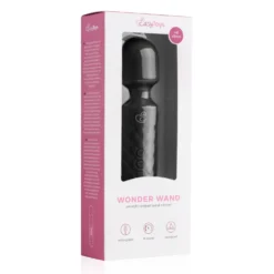 EasyToys - Mini Wand - Vibromasseur clitoridien - Noir