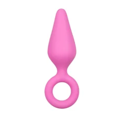 EasyToys - Plug anal rose avec anneau - Small