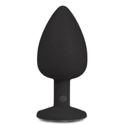 EasyToys - Plug à diamant taille L - Noir