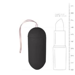 EasyToys - Œuf vibrant avec commande à distance - Noir