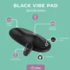 EasyToys – Vibe Pad Coussin Vibrant avec Télécommande – Noir