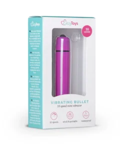 EasyToys - Vibromasseur bullet 10 vitesses - Violet
