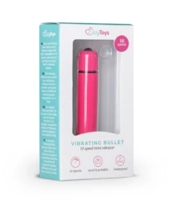 EasyToys - Vibromasseur bullet 10 vitesses - Rose