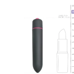 EasyToys - Vibromasseur bullet 10 vitesses - Noir