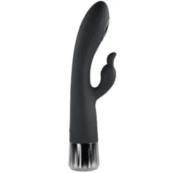 Evolved - Vibromasseur Heat Up and Chill Rabbit - Noir